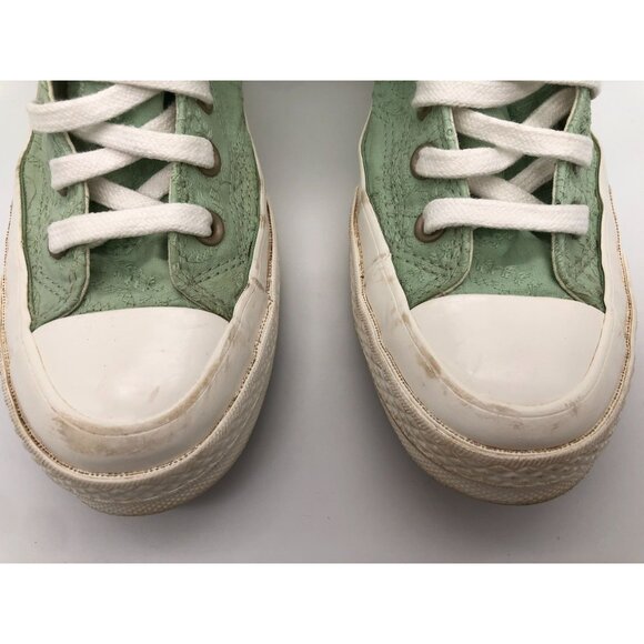 Converse All Star Chuck 70 High Bow Shoes Sticky Aloe Green A10245C Women's 7.5 - Picture 5 of 9